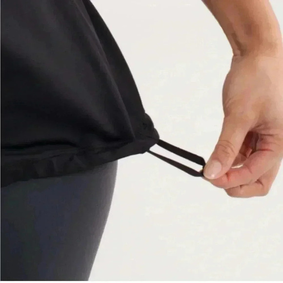 Lululemon Black Dance Strap Tank Top Cross Strap Flowy - Picture 10 of 15